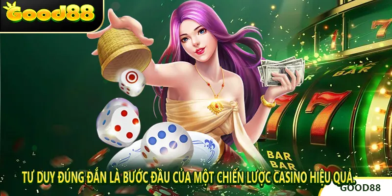 Tư duy đúng đắn là bước đầu của một chiến lược casino hiệu quả.