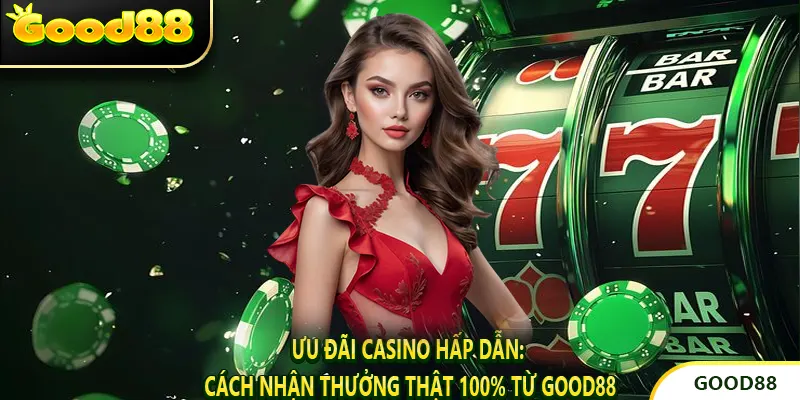 Ưu Đãi Casino Hấp Dẫn: Cách Nhận Thưởng Thật 100% Từ GOOD88